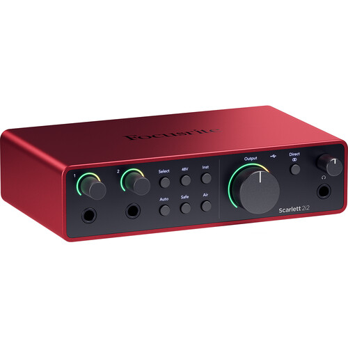 Focusrite Scarlett 2i2 Studio USB-C Audio Interface with Microphone and Headphones (4th Generation) - Image 6