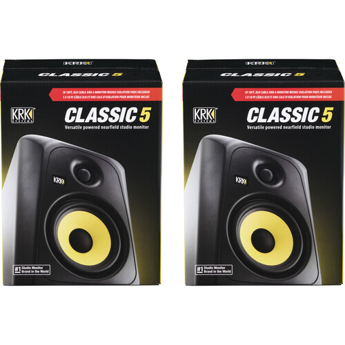 KRK CLASSIC 5 Active 5" 50W 2-Way Studio Monitor - Image 4