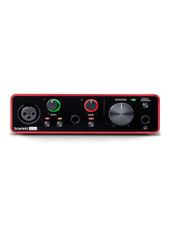 Focusrite Scarlett Solo 3rd Gen USB Audio Interface - Image 3