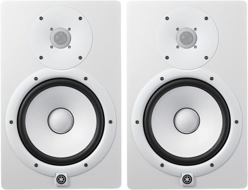 YAMAHA HS8 8-Inch Powered Studio Monitor Pair (White)