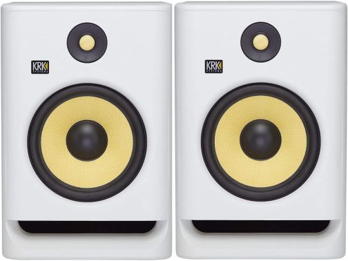 KRK ROKIT8 G4 WHITE 8" Studio Monitor White Pair