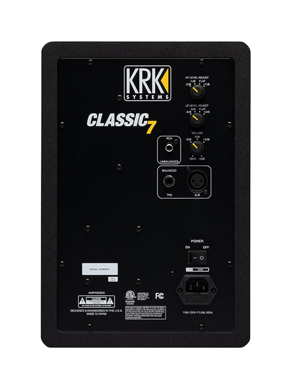 KRK Classic 7 Powered Two-Way Professional Studio Monitor - Image 3