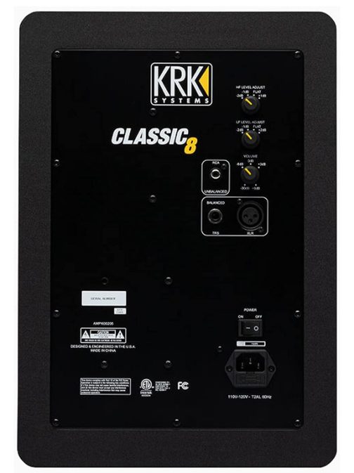KRK Classic 8 Powered Two-Way Professional Studio Monitor - Image 2