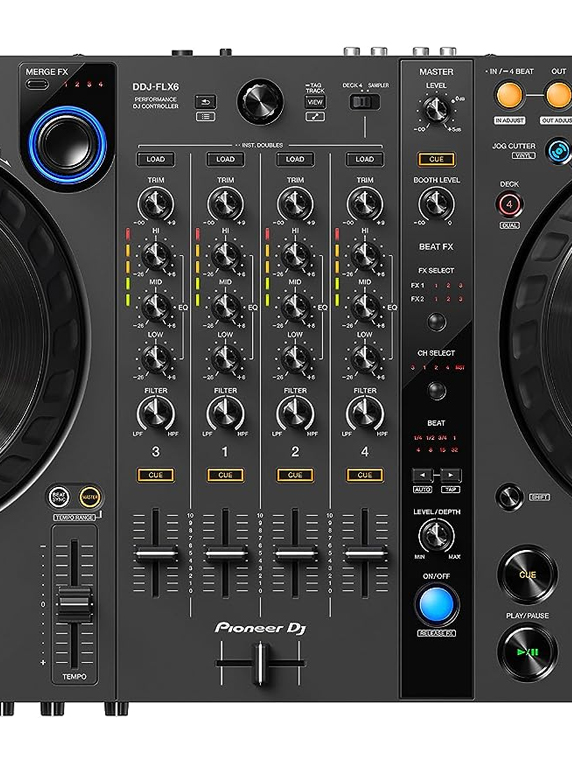 Pioneer DDJ-FLX6-GT 4 Channel DJ Controller for Rekordbox & Serato - Image 4