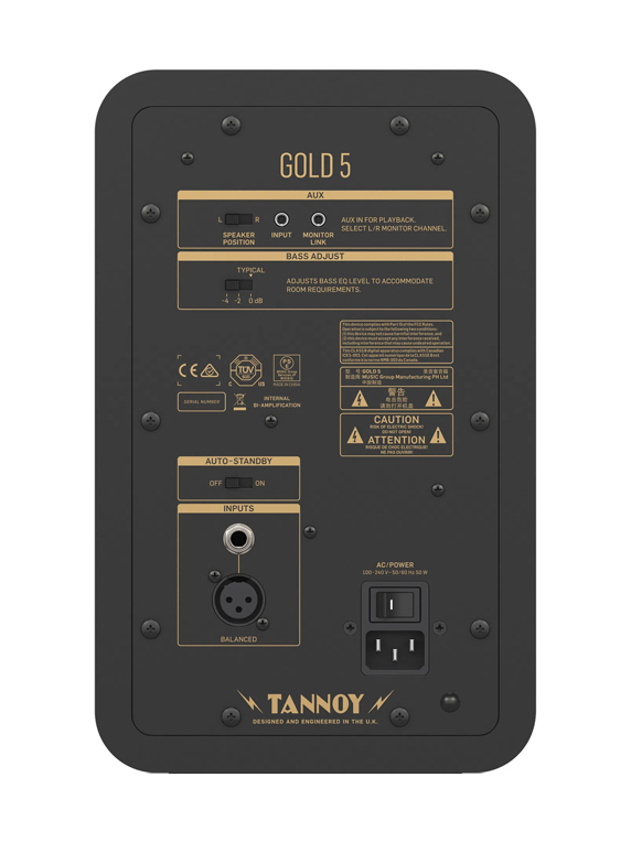 Tannoy Gold 5 5-inch Powered Studio Monitor - Image 2