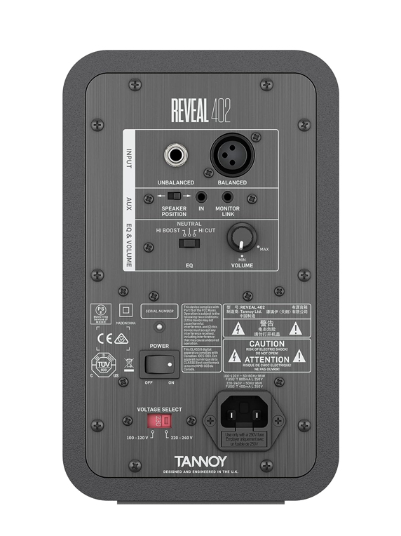 Tannoy Reveal 402 4-inch Powered Studio Monitor - Image 2