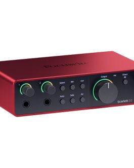 Focusrite Scarlett 2i2 4th Gen USB Audio Interface