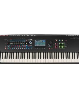 Yamaha Montage M8X 88-Key Flagship Music Synthesizer with GEX action featuring Polyphonic Aftertouch for New Sound Exploration and Expressive Control
