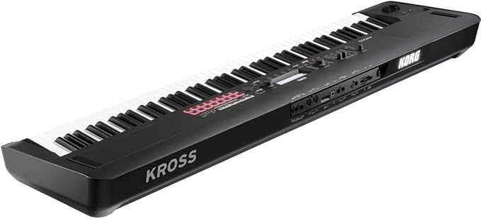 Korg Kross 2-88-MB 88-key Synthesizer Workstation - Super Matte Black
