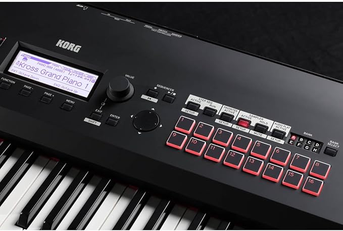 Korg Kross 2-88-MB 88-key Synthesizer Workstation - Super Matte Black - Image 8